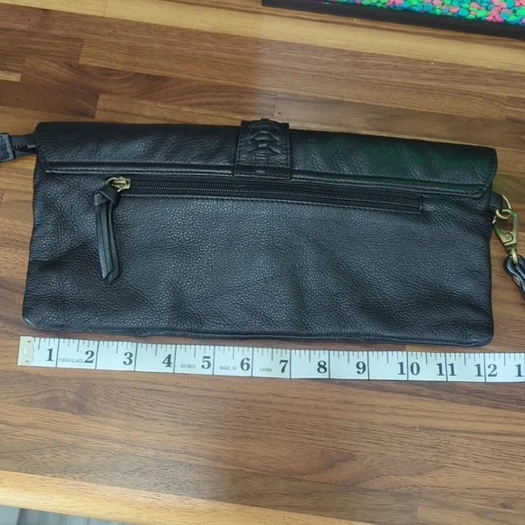 Clark's black leather clutch - Picture 11 of 12